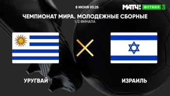 Уругвай U20 — Израиль U20 8 июня 2023 смотреть онлайн